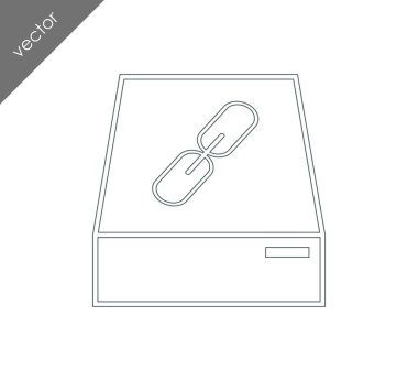 dış sabit sürücü simgesi