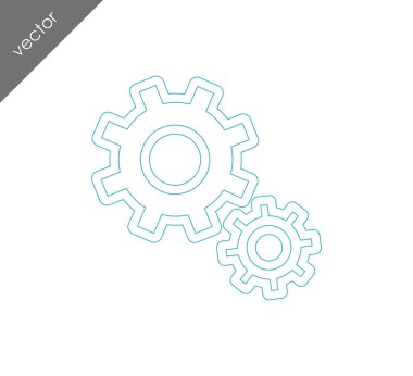 soyut dişli simgesini