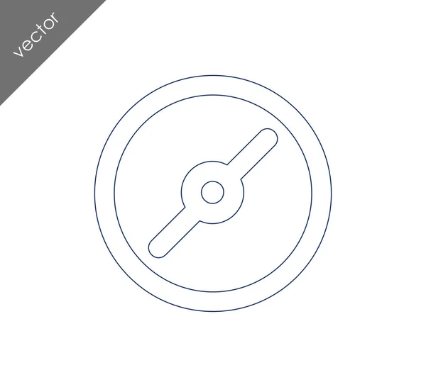 Cd-Symbol-Illustration — Stockvektor