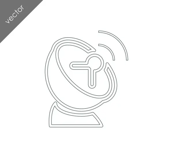 Diseño del icono de la antena — Vector de stock