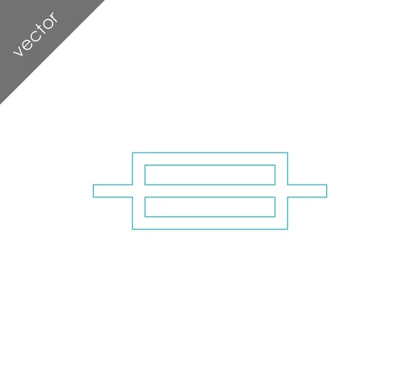 Icono web simple — Vector de stock