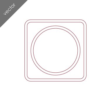 Kamera Mercek simgesi