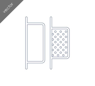 yatay Dağıt nesneleri sol simgesi