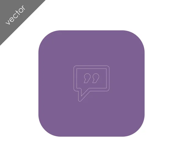 Webchat pictogram — Stockvector