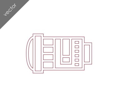 Kamera Mercek simgesi