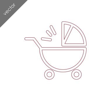 bebek arabası simgesi