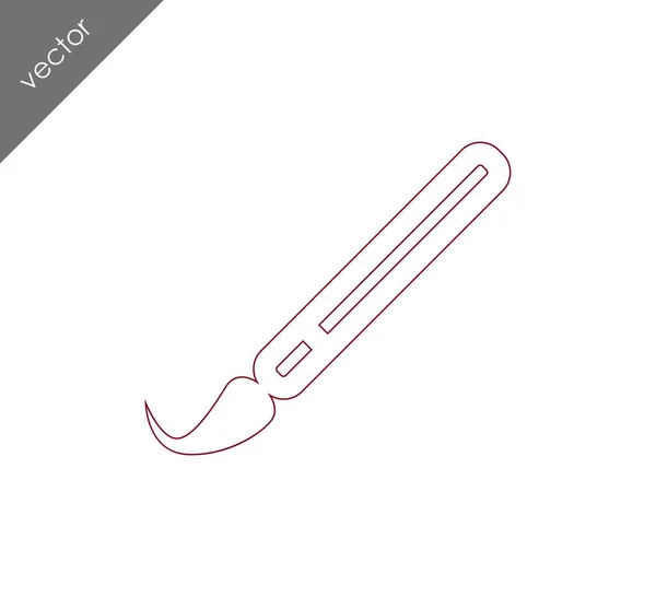 Painting brush icon — Stock Vector