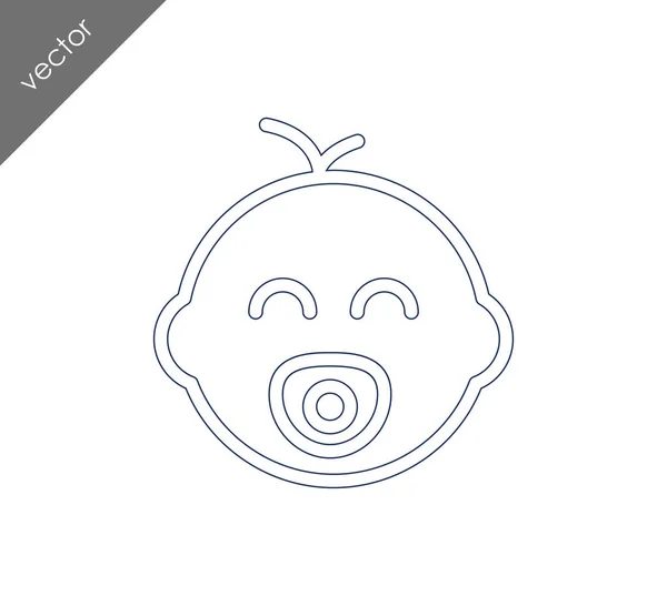 Design do ícone do bebê —  Vetores de Stock