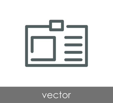 kimlik kartı simgesi