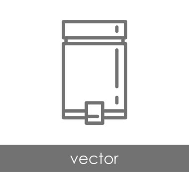 çöp kutusu simgesini