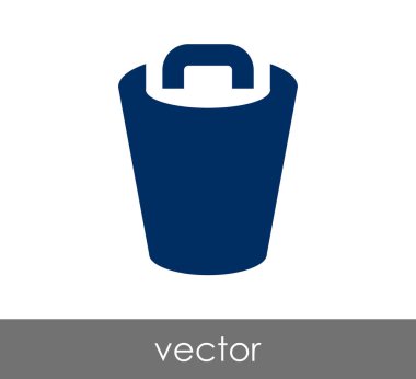 çöp kutusu simgesini