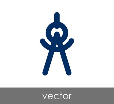 드로잉 나침반 아이콘 