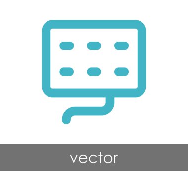 klavye simgesini tasarımını