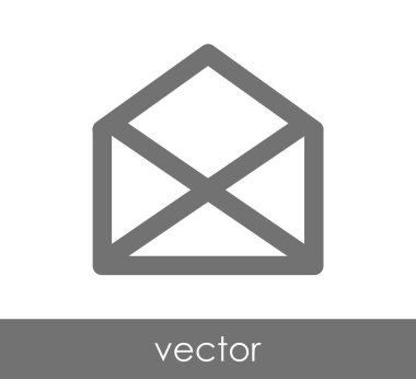 zarf simgesi illüstrasyon 