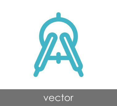 드로잉 나침반 아이콘