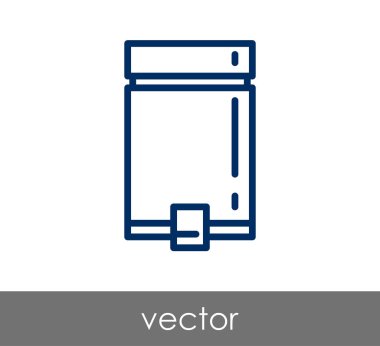 çöp kutusu simgesini