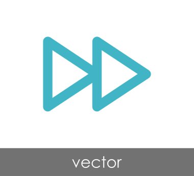 Hızlı ileri simgesi