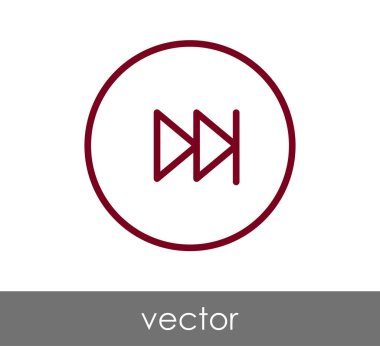 Hızlı ileri simgesi