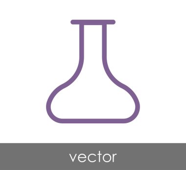 Şişesi düz simgesi