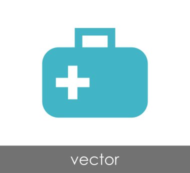 İlk yardım çantası simgesi