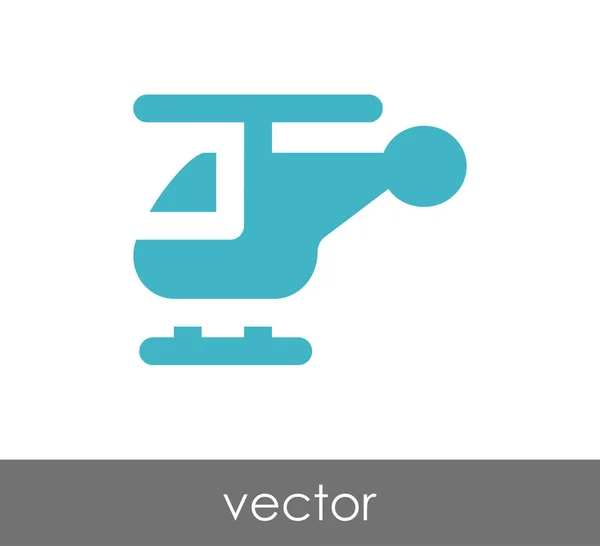 Obrázek ikony vrtulníku — Stockový vektor