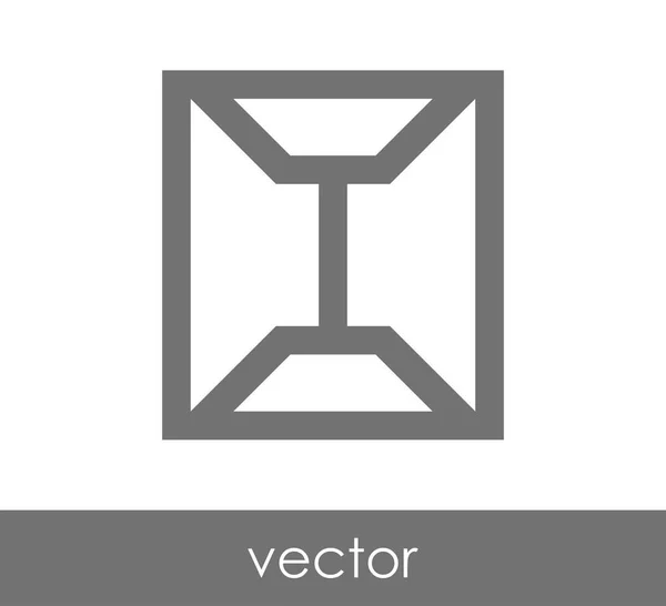 Kuvertikonillustration — Stock vektor