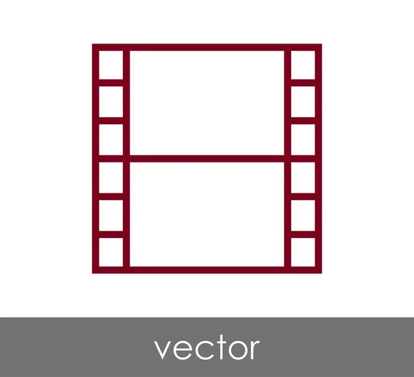Design der Filmikone — Stockvektor