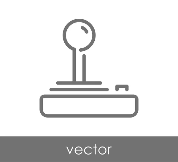 Joystick ícone web — Vetor de Stock