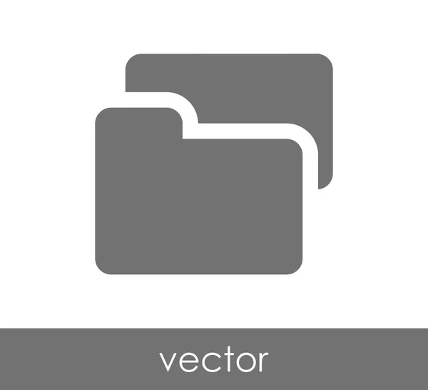 Піктограма папки web — стоковий вектор