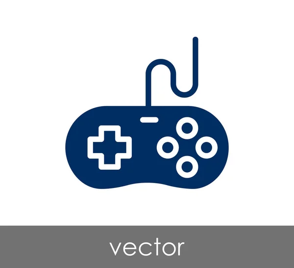 Joystick icono web — Vector de stock