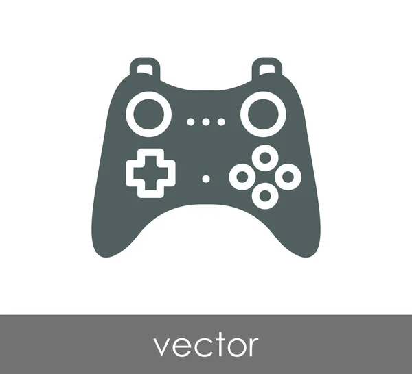 Joystick icono web — Vector de stock