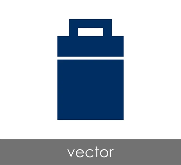 Ikonet affaldsstativet – Stock-vektor