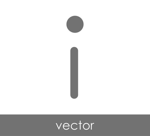 Icono de signo de exclamación — Vector de stock