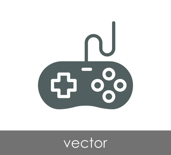 Joystick ícone web — Vetor de Stock