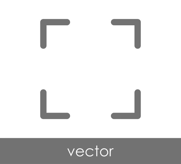 Espandere l'icona della finestra dell'applicazione — Vettoriale Stock