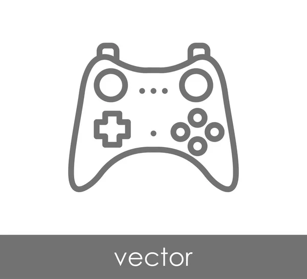 Joystick ícone web —  Vetores de Stock