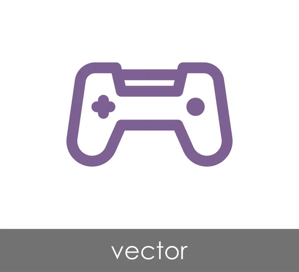 Icône web Joystick — Image vectorielle