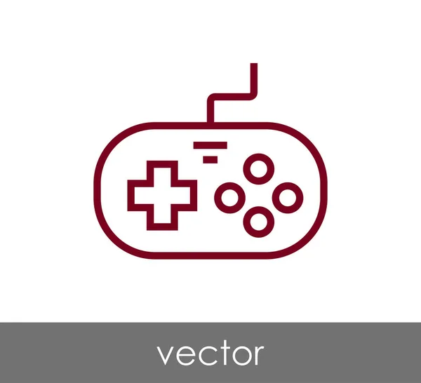 Joystick ícone web — Vetor de Stock