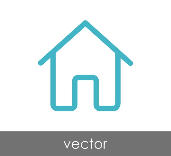 Ícone de construção home — Vetor de Stock