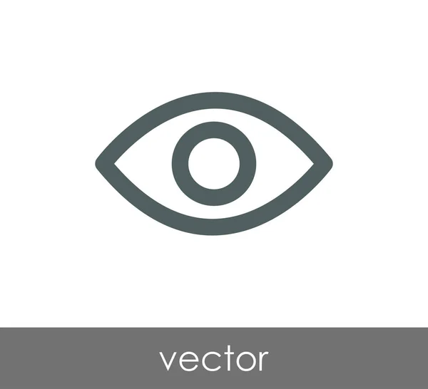 Human eye icon — Stock Vector