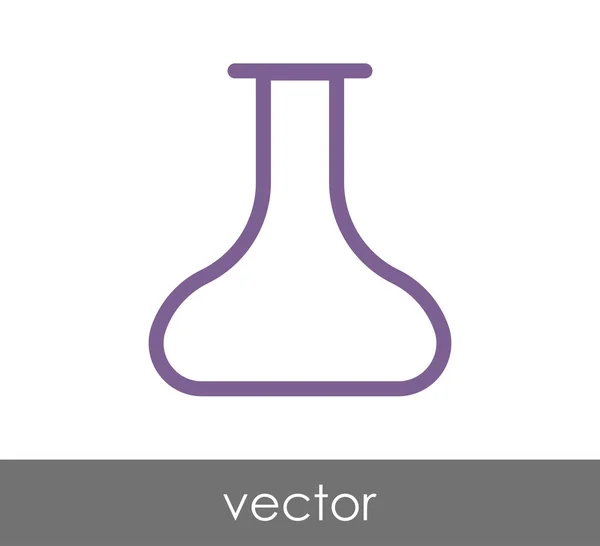 Kolven flat ikonen — Stock vektor