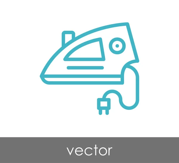 Järn-ikonen illustration — Stock vektor