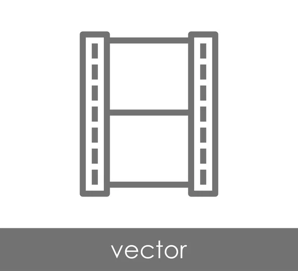 Design der Filmikone — Stockvektor