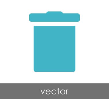 çöp kutusu simgesini