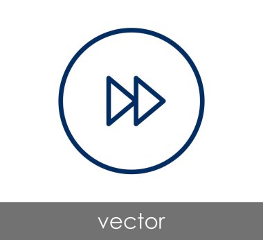 Hızlı ileri simgesi