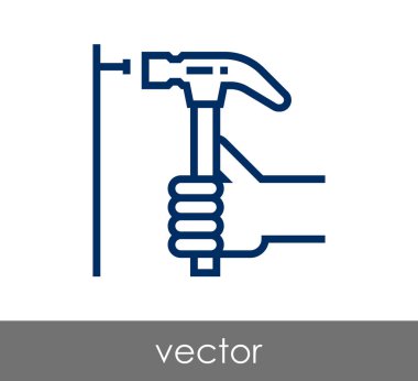 açık artırma çekiç simgesi