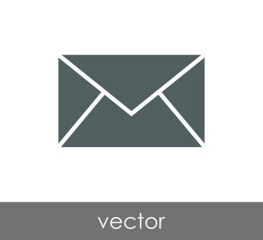 zarf simgesi illüstrasyon 