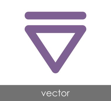 Düz simgesi çıkarma  