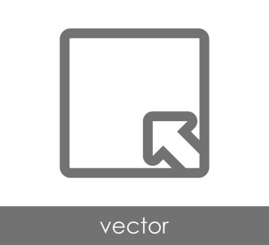 uygulama penceresi simgesini genişletin 