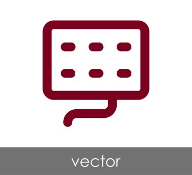 klavye simgesini tasarımını